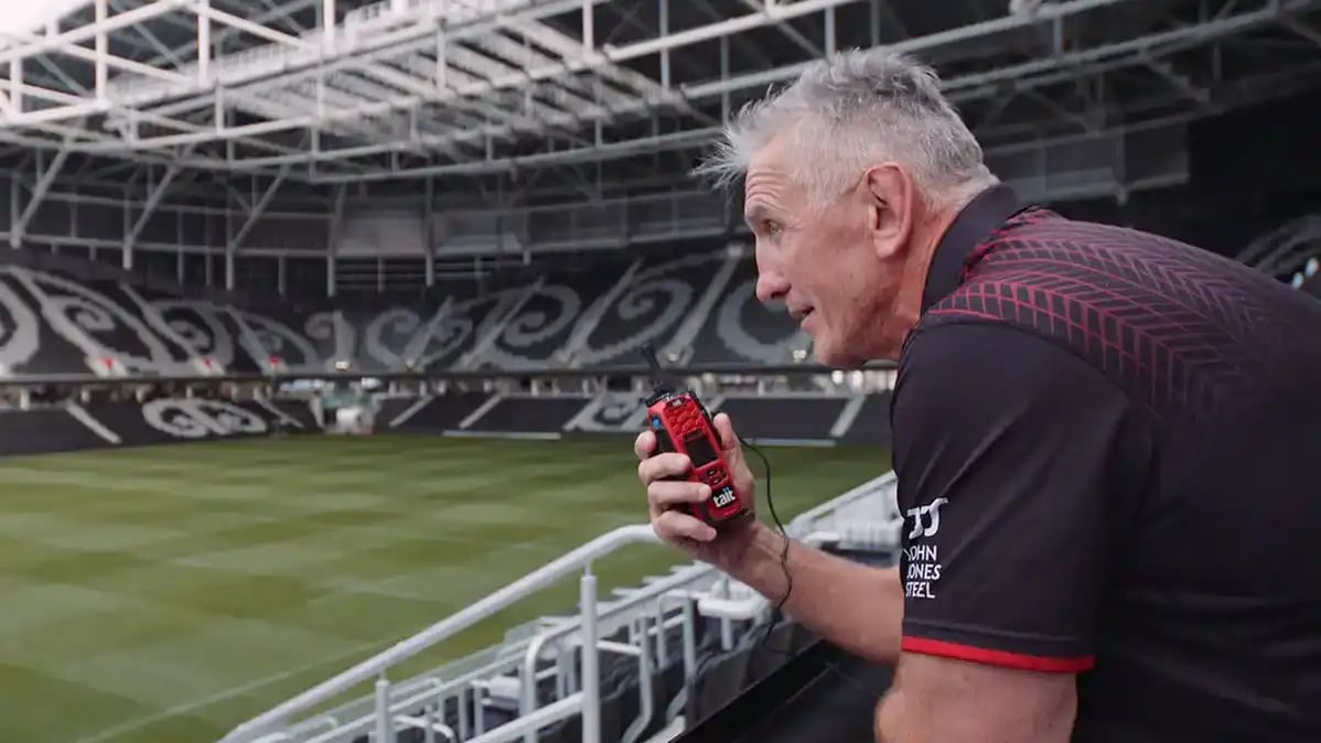Coach Rob Penny can communicate changes through substitutions