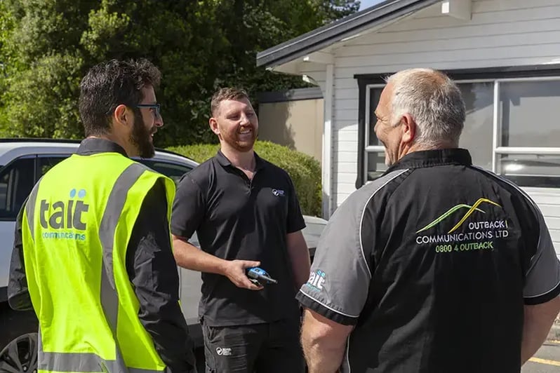 The partnership between Tait, Outback Communications and Silver Fern Farms is just beginning.