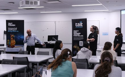 Tait at WiE CAN: Inspiring the Next Generation of Female Engineers