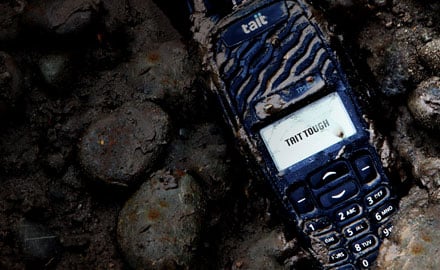 Tait Tough Radio Survives Vehicle Fire