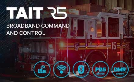 TAIT R5 - Broadband Command and Control