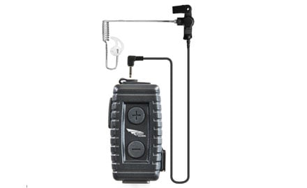 Lapel Mic Nighthawk Bluetooth® with 3.5mm earpiece