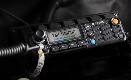 NEW Tait TM9000 Series Mobile Control Heads