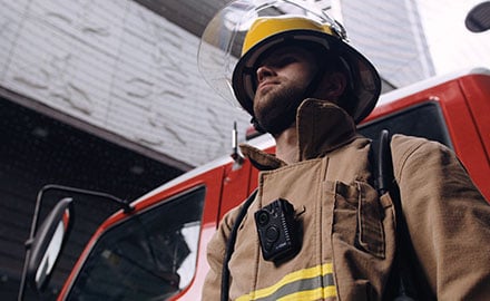 Climb for a cause: Tait tackles the Firefighter Sky Tower Challenge