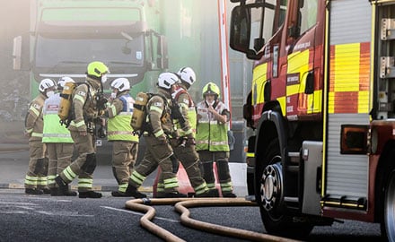 West Sussex Fire and Rescue Service, UK