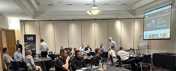 Attendees at the Tait Australian Road Show