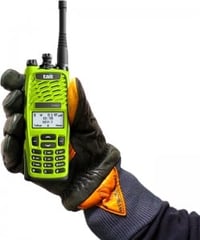 Lime green High Vis Tait Radio