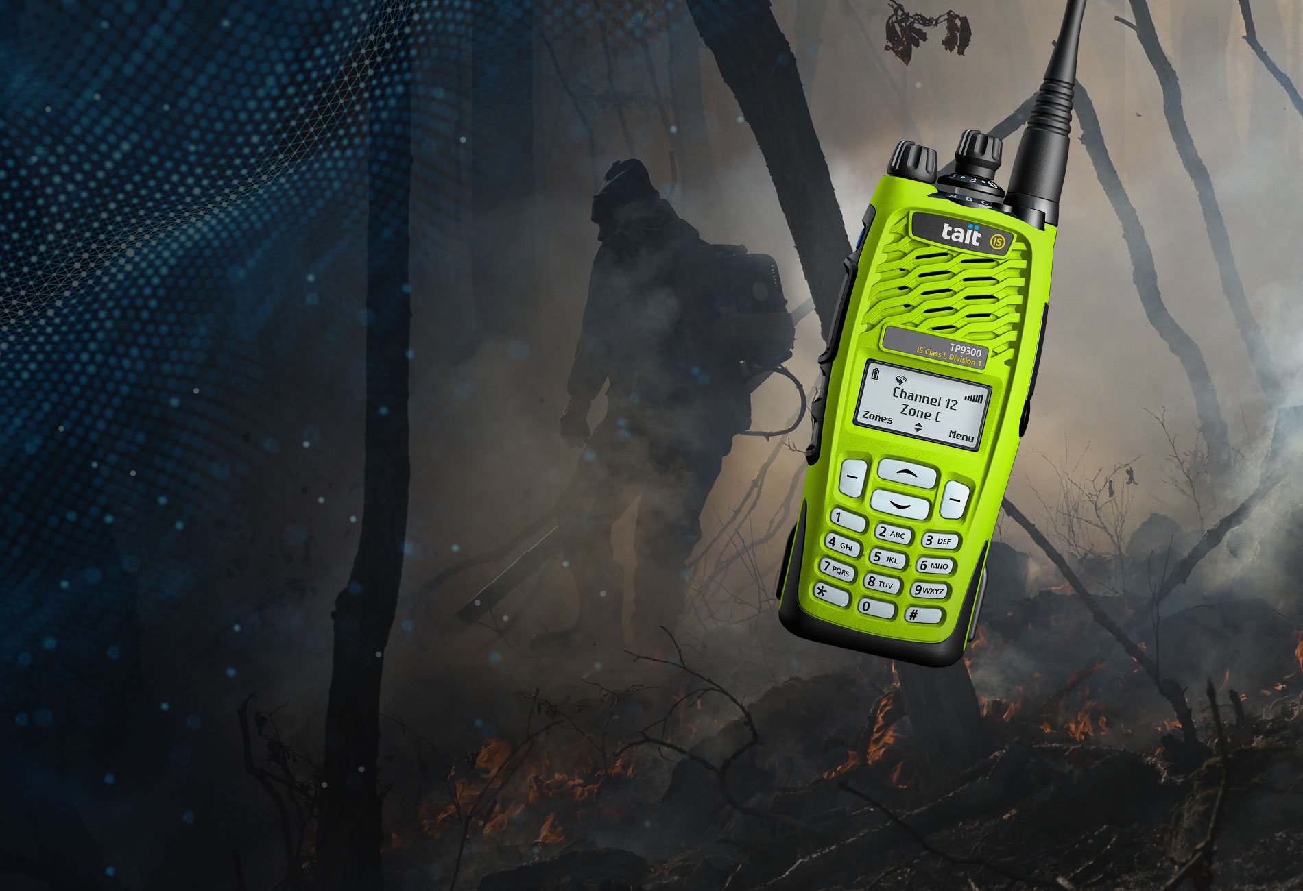 The TP9368 Intrinsically Safe (IS) DMR Portable Radios