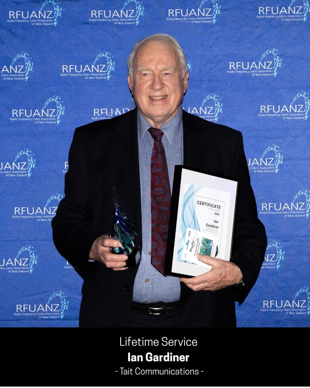 Ian Gardiner RFUANZ Award Winner