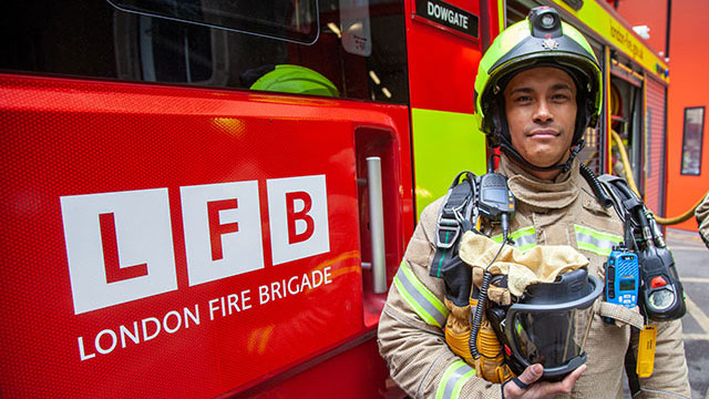 London Fire Brigade - London UK London Fire Brigade - London UK