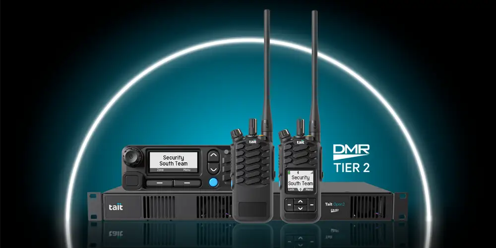 Tait Expands its DMR Solutions Range for Essential Team Communications