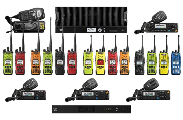 Tait P25 Product Range