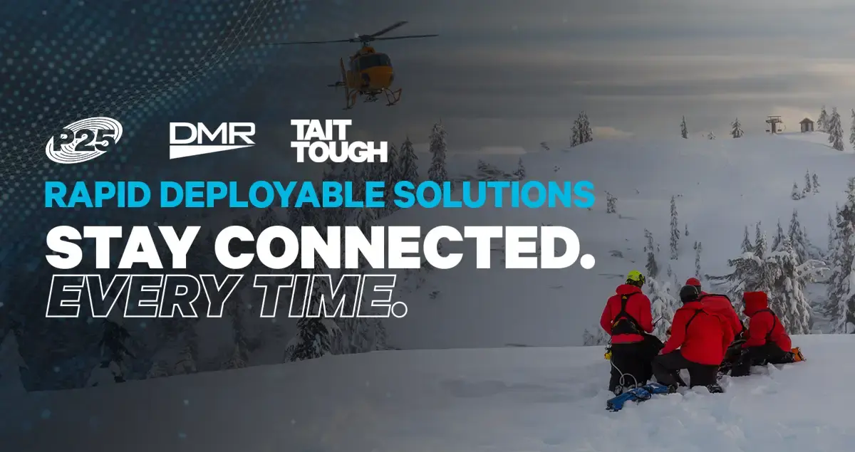 Deployable Solution Tait Rapid Deployable Solutions | Tait Communications
